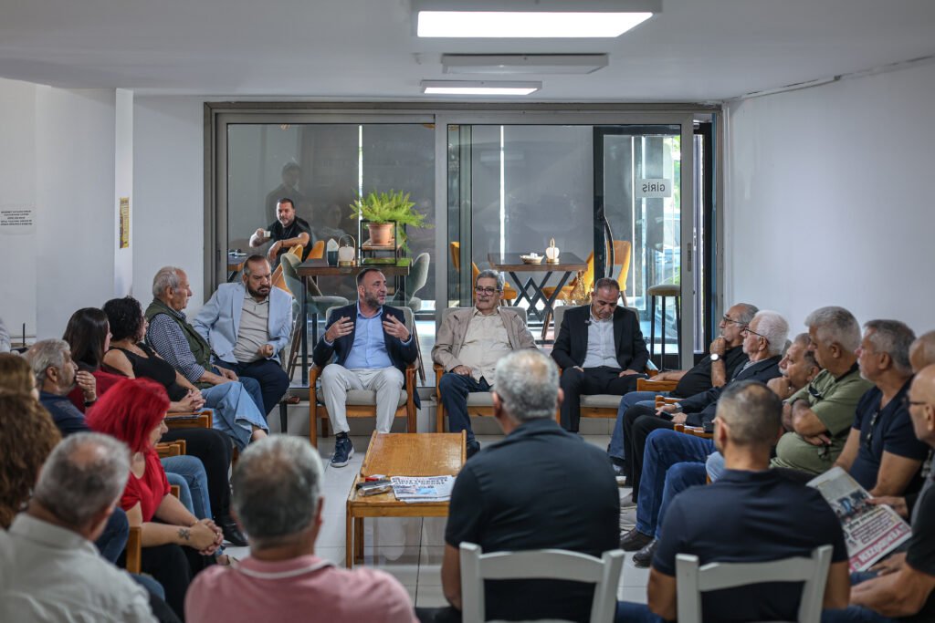 Çeler, Harmancı ve TDP milletvekili ile belediye meclis üyesi adayları eski KTAMS yönetimiyle görüştü Çeler, Harmancı ve TDP milletvekili ile belediye meclis üyesi adayları eski KTAMS yönetimiyle görüştü