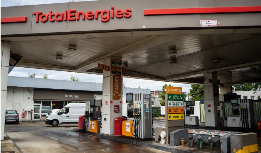 Fransa’da TotalEnergies çalışanları grevde Fransa'da TotalEnergies çalışanları grevde