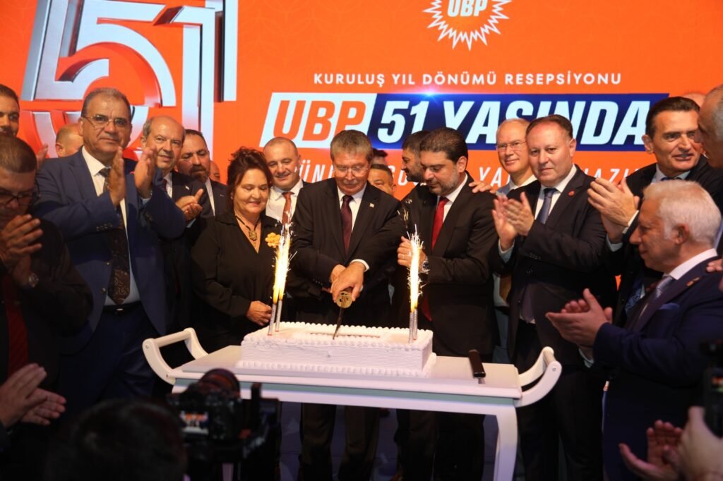 UBP’nin 51. kuruluş yıl dönümü resepsiyonla kutlandı UBP’nin 51. kuruluş yıl dönümü resepsiyonla kutlandı